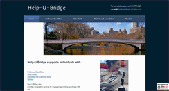 Desktop Screenshot of help-u-bridge.com