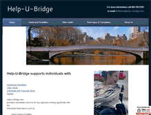 Tablet Screenshot of help-u-bridge.com